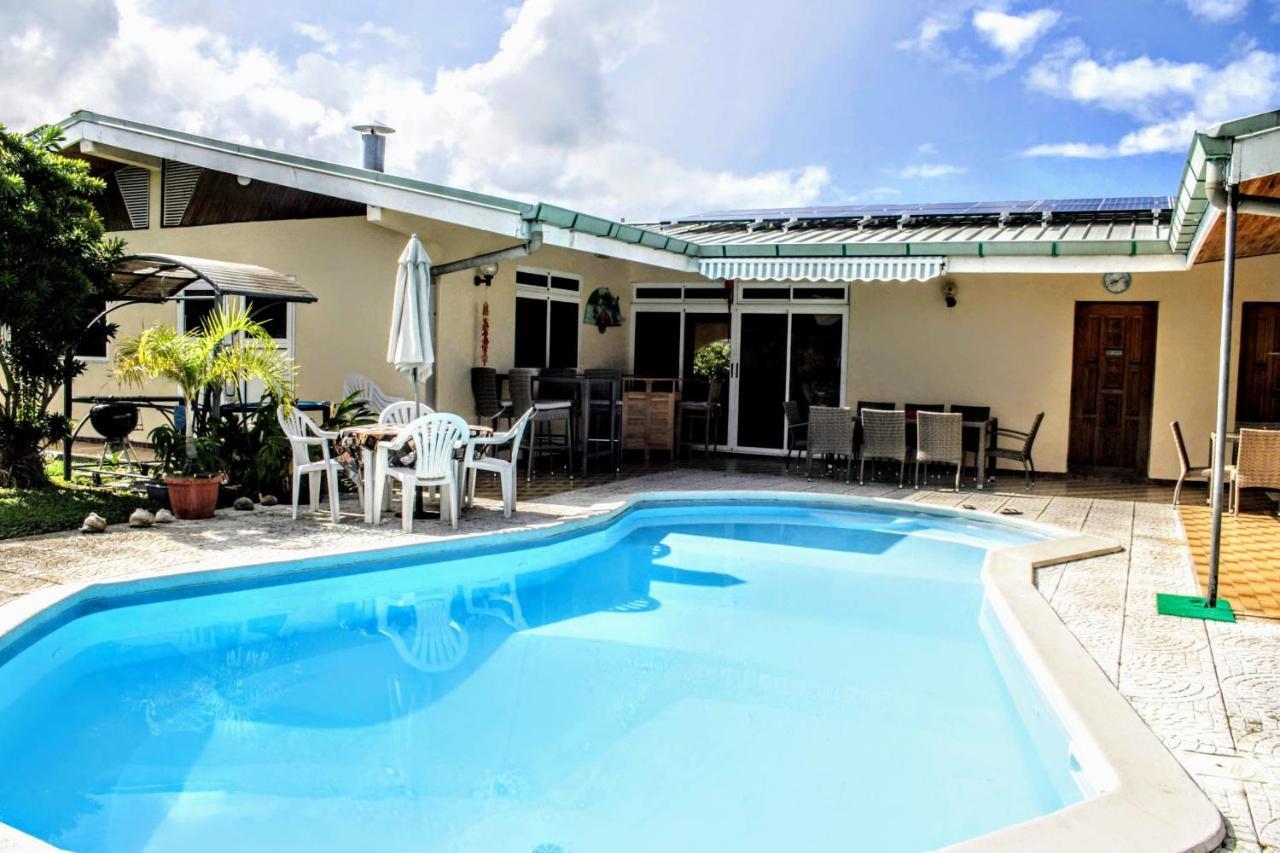 Tahiti - Sanny'S Place Family Room & Poo Punaauia  Ngoại thất bức ảnh